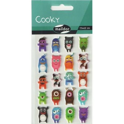 Maildor Samolepky Cooky Příšerky