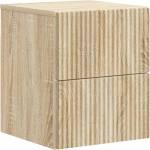 vidaXL Спален шкаф с монтаж на стена Дъб сонома 33 x 34, 5 x 40 см (898469)