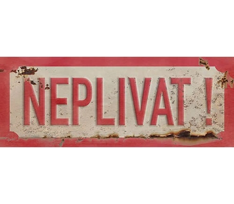 Ceduľa Nelivat !