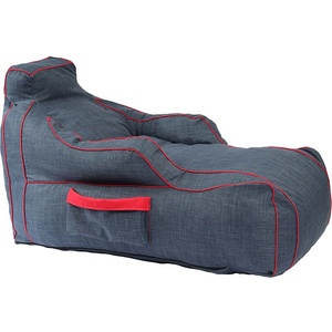 PUFRELAX Пуф лежанка Pufrelax Player, Blue Denim, 700l. , Пълнеж с микс от мемори пяна и дунапрен, Гама Premium , 8990 (PUF-M-PLR-PT-BLUD) - topmall