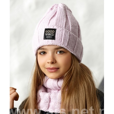 AJS čiapka a nákrčník AJS-42-573 G-červená