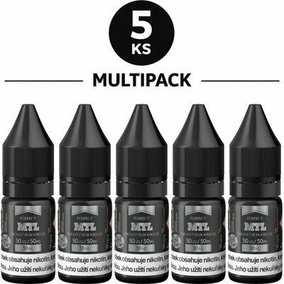 JustVape Booster báze MTL PG50/VG50 18mg 5x10ml – Hledejceny.cz