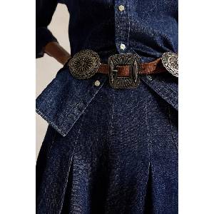 Ralph Lauren разкроена пола от деним (211B17575)