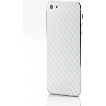 Pouzdro SlickWraps Carbon iPhone 5 bílé