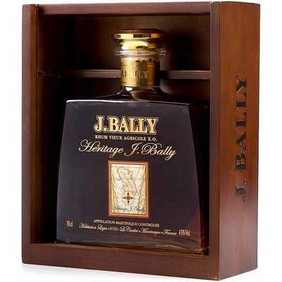 J.Bally XO Héritage Martinique rhum agricole 43% 0,7 l (holá láhev)