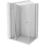 Mexen Mist T душ кабина, отваряща се, 110 x 100 см, прозрачна, хром - 8A4T-110-100-01-00 (8A4T-110-100-01-00)