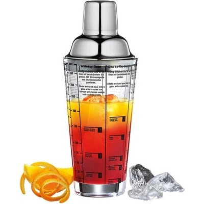 Shaker na koktejly 0,4l, skleněný - CILIO Solingen
