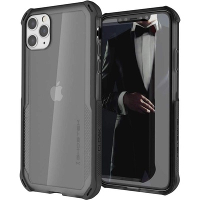 Ghostek Cloak 4 Case - хибриден удароустойчив кейс за iPhone 11 Pro Max (прозрачен-черен)