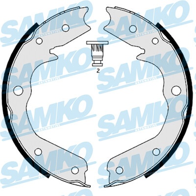 Sada brzd. čeľustí parkov. brzdy SAMKO 88970