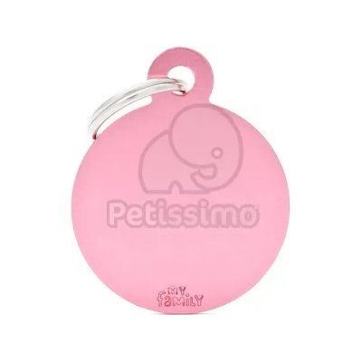 My Family адресник - Светлорозов кръг S