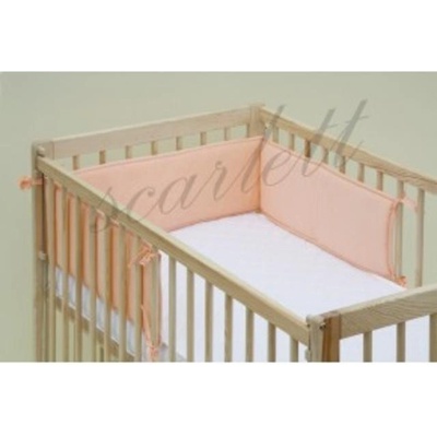 Scarlett Ochranný golier do postieľky froté Marhuľová