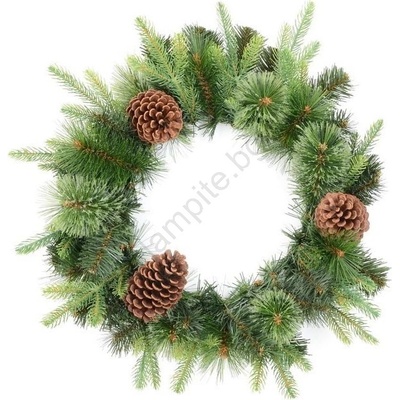 Erbis Коледен венец wreaths диаметър 60см (er0086)