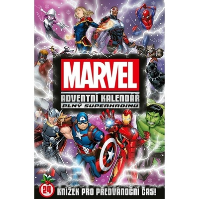 Marvel - Adventní kalendář plný superhrdinů - kolektiv (Jiránková Lucie) (9788025252499)