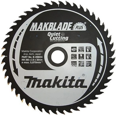 Makita Pilový kotouč na dřevo B-08660 MAKBLADE PLUS, 305x30mm, 40 zubů, do pokosové a stolní pily