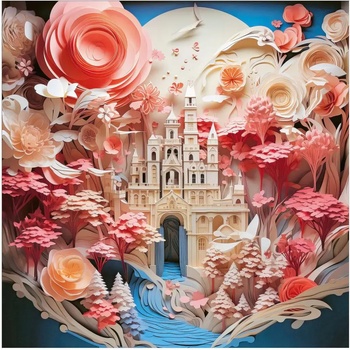 Heye - Puzzle Paper-Like: White Castle - 1 000 piese