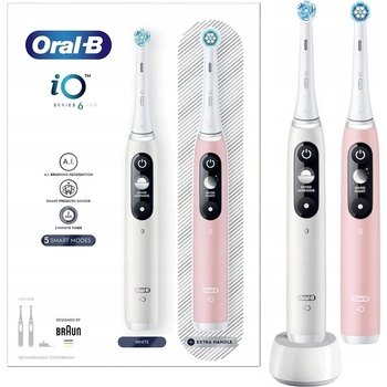 Oral-B iO Series 6 Duo White/Pink