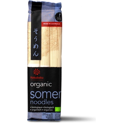 Hakubaku Bio Somen Japonské cestoviny 270 g
