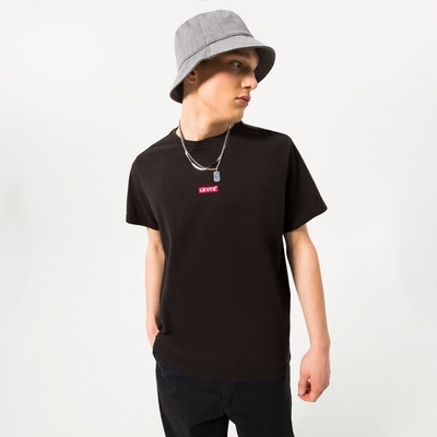 Levi's Ss Relaxed Baby Tab T černá