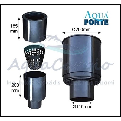 AquaForte Skimmer gravity 200 mm – Zbozi.Blesk.cz