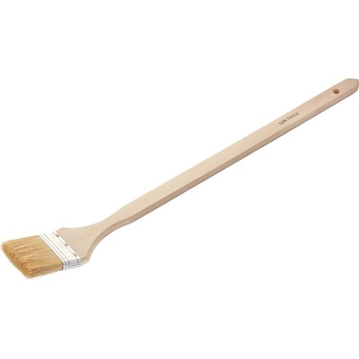 LUX-TOOLS PRE Zárohový štetec na vodou riediteľné farby, drevená rukoväť, 80 mm