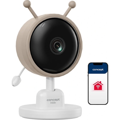 Concept KIDO KD1000 Dětská chůvička s kamerou – Sleviste.cz