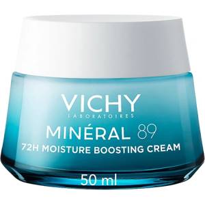 Vichy Mineral 89 Light 72H Moisture Boosting Cream лек хидратиращ крем за лице за жени 50 мл