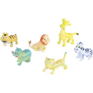 Rappa Комплект фигурки Бебета диви животни ii - 6 броя, 4-4, 5 см - toytown
