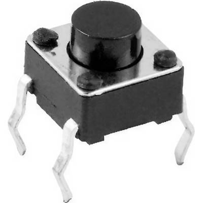 Mikrotlačidlo 4pin, OFF (ON) 6x6 h=5mm