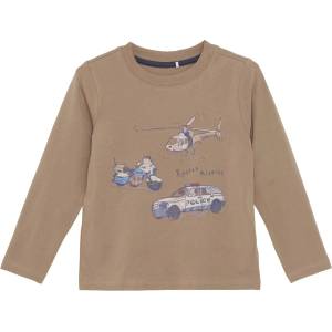Minymo Детска блуза с дълъг ръкав Minymo Kid's T-Shirt L/S Longsleeve - Caribou - размер 152 (EU) (704-5407-0521)