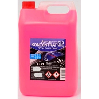 Active Drive Koncentrát chladící kapaliny G12 červený -80°C 5 l