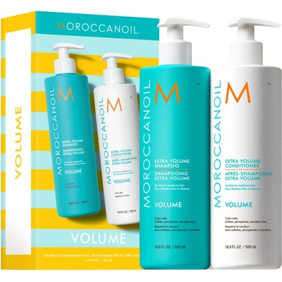 Moroccanoil Volume Moroccanoil Volume Shampoo 500 ml + Moroccanoil Volume objemový kondicionér 500 ml kosmetická sada