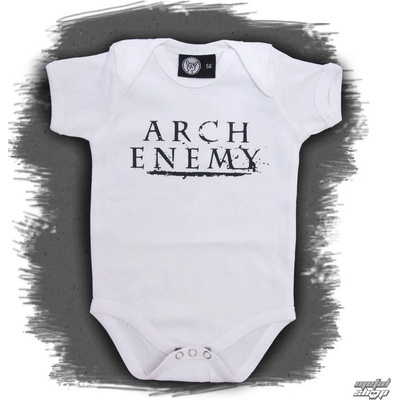 body detské Arch Enemy Logo White Metal Kids