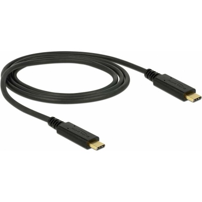 Delock 83661 USB-C USB-C ® zástrčka USB-C ® zástrčka 1m černý