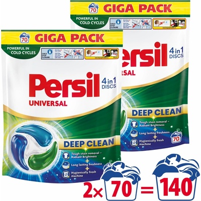 Persil Universal 4 v1 prací kapsle 2 × 70 PD