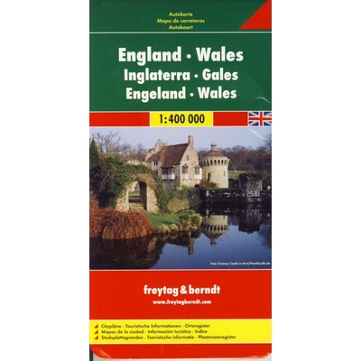 freytag & berndt - Automapa Anglie a Wales 1:400 000