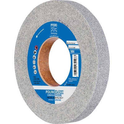 Pferd Brúsny kotúč 200 x 25 x 76,2 mm 4007220841983