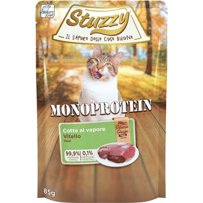 Stuzzy Cat Adult GF monoprotein telecí 85 g