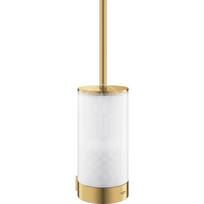GROHE Selection WC kefa nástenná s držiakom sklo/kefovaný Cool Sunrise 41076GN0
