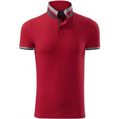 Malfini Premium Collar Up 256 formula red