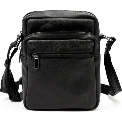 Nordee pánské crossbody MSD-04 GM01 NAPPA černá
