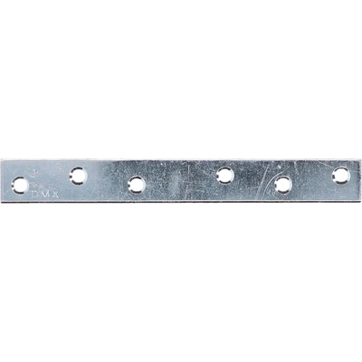 Plochá spojka 156 x 19 x 2 mm, pozink, diery ø 4,5 mm
