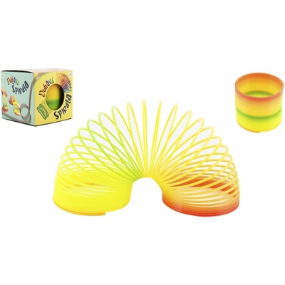 Teddies Spirála pružina duhová plast