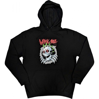 Blink 182 mikina Six Arrow Skull Čierna