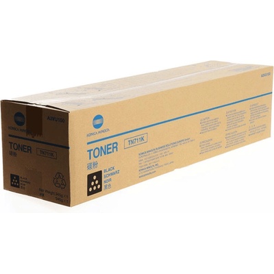 Konica Minolta Тонер касета, KonicaMinolta, TN711K/A3VU150, черен (A3VU150)