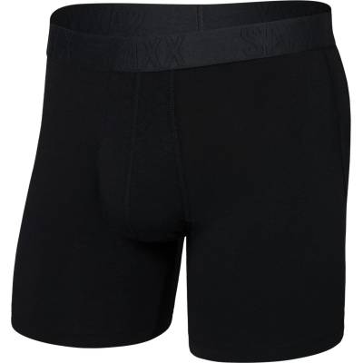 Saxx Мъжко синтетично термобельо Saxx Droptemp Cooling Cotton Boxer Brief Fly Everyday base layer - Black - размер XXL (014-2472-0115)