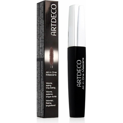 Artdeco All in One Mascara řasenka pro objem, styling a natočení řas 202.03 Brown 10 ml
