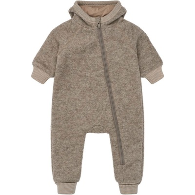 MERINO AIRWOOL OVERAL MIKK LINE S OUŠKY A PODŠÍVKOU MELANGE DENVER