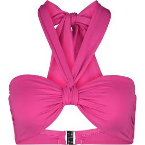 Seafolly Дамско бикини горнище Seafolly Women's Seafolly Collective Sash Tie Front Bandeau Bikini top - Hot Pink - размер 34 (EU) (150-4273-0312)