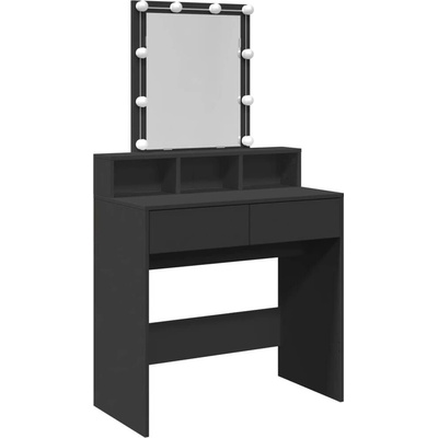 Petrashop s LED černý 848179