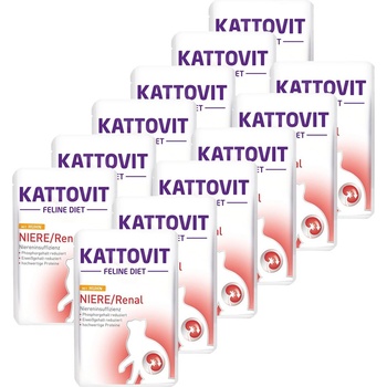 KATTOVIT Niere / Renal бъбреци пастет пиле 12 x 85 г